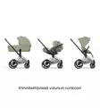 Cybex Cloud T i-Size turvakaukalo sage green wauva - ISOFIX turvakaukalot - 526000498 - 8
