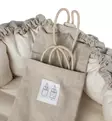 Sebra Kannettava Unipesä/Kantokassi 3-in-1 kuomulla morning beige melange wauva - Unipesät, unipussit ja kapalot - 101630008 - 17