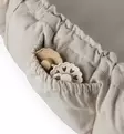 Sebra Kannettava Unipesä/Kantokassi 3-in-1 kuomulla morning beige melange wauva - Unipesät, unipussit ja kapalot - 101630008 - 10