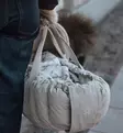 Sebra Kannettava Unipesä/Kantokassi 3-in-1 kuomulla morning beige melange wauva - Unipesät, unipussit ja kapalot - 101630008 - 3