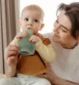 Tinynord Silikoninen Smoothiepussi, uudelleen käytettävä mint wauva - Smoothiepussit ja korkit - 299358 - 4