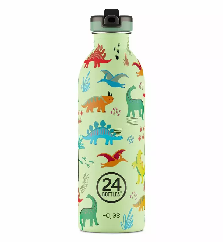 24 bottles juomapullo ter=C3=A4spullo pillipullo 500 ml Jurassic Frien=
ds Wauva - Lasten mukit, nokkamukit ja pillimukit - 001818 - 1