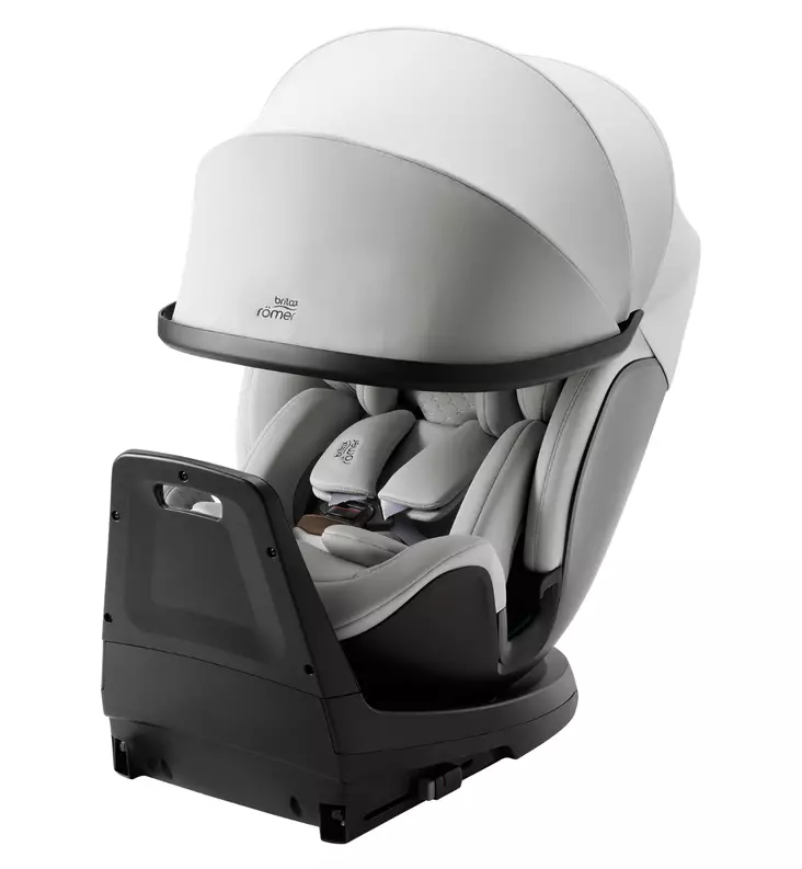 Britax Swivel Grow Max Air Turvaistuin lux linen grey wauva - ISOFIX turvaistuimet - 2000042298 - 1