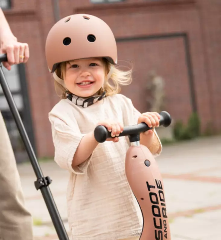 Scoot & Ride Lasten Pyöräilykypärä mocha wauva - Lasten potkupyörät ja kypärät - 00828 - 1