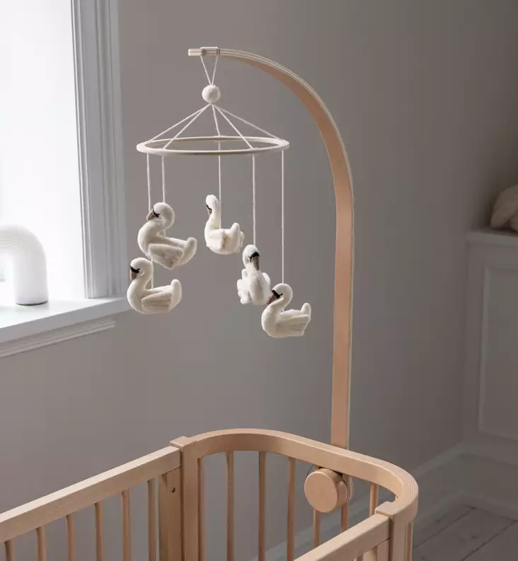 Sebra Mobile- ja verhotanko pinnasänkyyn tai kehtoon - Sänkymobilet ja soittolelut - 802130008 - 1