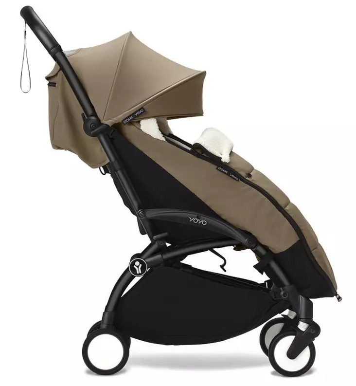Stokke Yoyo3 Lämpöpussi matkarattaaseen toffee wauva - Lämpöpussit ja jalkapeitteet - 646608 - 1