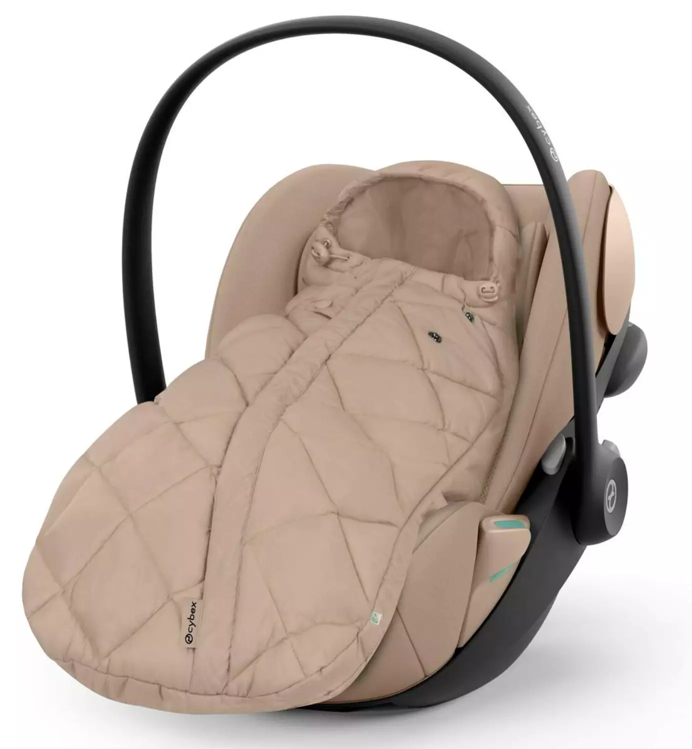 Chancelière Cybex Snogga Mini 2 Almond Beige - Pour Siège Auto Bébé, TOG 4 | Chaud Jusqu'à -10°C