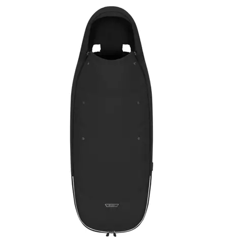 Cybex Platinum Footmuff lämpöpussi rattaaseen sepia black wauva - Lämpöpussit ja jalkapeitteet - 526000509 - 2