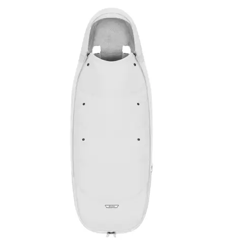 Cybex Platinum Footmuff lämpöpussi rattaaseen off white wauva - Lämpöpussit ja jalkapeitteet - 526000519 - 2