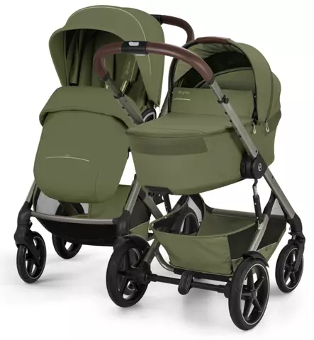 Cybex Talos S Lux Lastenvaunut moss green wauva - Yhdistelmävaunut - 526001739 - 1