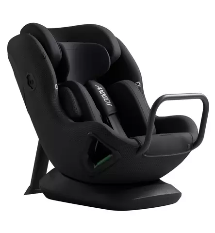 Axkid Minikid Core Turvaistuin, 40-125 cm max. 28 kg coastal storm black wauva - Selkä menosuuntaan turvaistuimet - 22240039 - 1