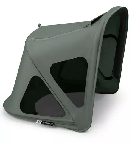 Bugaboo Fox5 Renew Breezy Kesäkuomu vaunuun ja rattaaseen forest green wauva - Vaunuverhot ja aurinkovarjot rattaisiin - 100221039 - 1