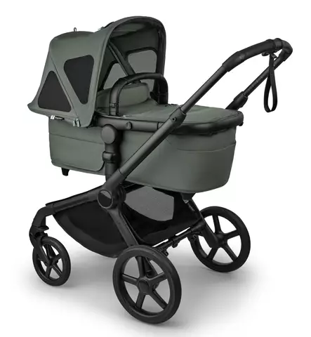 Bugaboo Fox5 Renew Breezy Kesäkuomu vaunuun ja rattaaseen forest green wauva - Vaunuverhot ja aurinkovarjot rattaisiin - 100221039 - 2