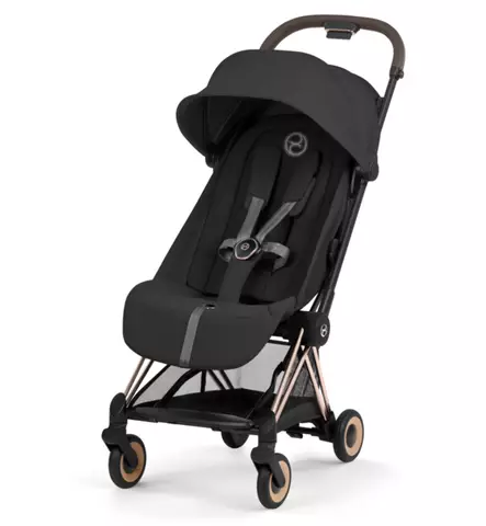 Cybex Coya Comfort Matkarattaat rose gold sepia black wauva - Matkarattaat - 526000129 - 1