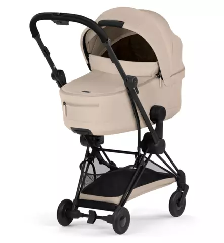 Cybex Coya Comfort Matkarattaat vaunukopalla matt black cozy beige wauva - Matkarattaat - 526000189 - 2