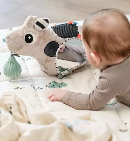 Done by Deer Aktiviteettilelu peilillä dotti sand wauva - Vaunu- ja aktiviteettilelut vauvoille - 4163439 - 1