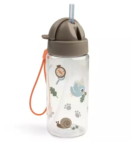 Done by Deer Lasten Pillipullo, 350 ml tiny trails sand wauva - Lasten mukit, nokkamukit ja pillimukit - 1066249 - 2