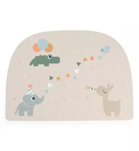 Done by Deer Silikoninen Ruokailualusta celebration sand wauva - Ruokailualustat - 1069239 - 2