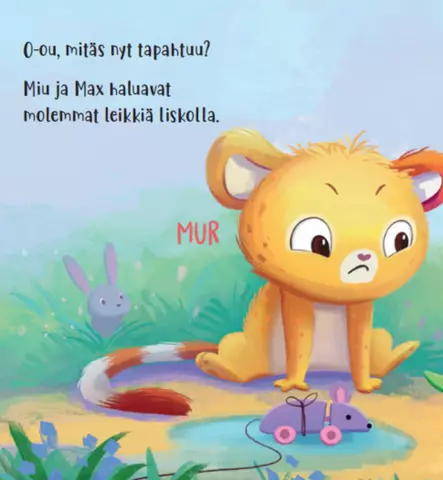 Miu ottaa kädestä Lasten tunnetaitokirja wauva - Satukirjat - 9789523705029 - 2