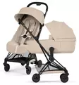 Cybex Coya Comfort Matkarattaat vaunukopalla matt black cozy beige wauva - Matkarattaat - 526000189 - 1
