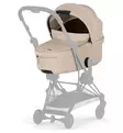 Cybex Coya Comfort Matkarattaat vaunukopalla matt black cozy beige wauva - Matkarattaat - 526000189 - 4