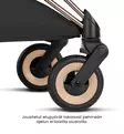 Cybex Coya Style Matkarattaat / Kaupunkirattaat rose gold sage green wauva - Matkarattaat - 526000639 - 18