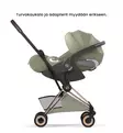 Cybex Coya Style Matkarattaat / Kaupunkirattaat rose gold sage green wauva - Matkarattaat - 526000639 - 9