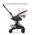 Cybex Coya Style Matkarattaat / Kaupunkirattaat matt black off white wauva - Matkarattaat - 526000699 - 8