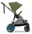 Cybex eGazelle S Sähköavusteiset Lastenrattaat moss green wauva - Lastenrattaat - 525000169 - 6