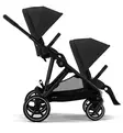 Cybex_Gazelle_sisaristuin_Moon_Black_Wauva - Kaksos- ja sisarusrattaat - 522002719 - 2