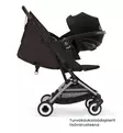 Cybex Orfeo Matkarattaat chocolate brown wauva - Matkarattaat - 526001079 - 10
