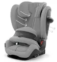 Cybex Pallas G3 i-Size Turvaistuin 76-150 cm lapselle plus stone grey wauva - ISOFIX turvaistuimet - 525000949 - 20