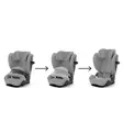 Cybex Pallas G3 i-Size Turvaistuin 76-150 cm lapselle plus stone grey wauva - ISOFIX turvaistuimet - 525000949 - 6