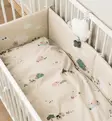 Done by Deer topattu reunapehmuste pinnasänkyyn wauva - Pinnasängyn reunapehmusteet ja patjat - 2353189 - 2
