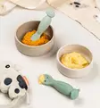 Done by Deer Silikoniset Lasten kulhot, 2 kpl sheepy sand wauva - Lasten kulhot ja lautaset - 1869679 - 4