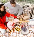 Joolz Aer2 Matkarattaat Starttipaketti Wildride kantorepulla ja Picnic peitolla boho wauva - Matkarattaat - 320059 - 18