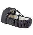 Sebra Kannettava Unipesä/Kantokassi 3-in-1 kuomulla dark Grey Melange wauva - Unipesät, unipussit ja kapalot - 101630009 - 2