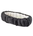Sebra Kannettava Unipesä/Kantokassi 3-in-1 kuomulla dark Grey Melange wauva - Unipesät, unipussit ja kapalot - 101630009 - 18