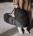 Sebra Kannettava Unipesä/Kantokassi 3-in-1 kuomulla dark Grey Melange wauva - Unipesät, unipussit ja kapalot - 101630009 - 6