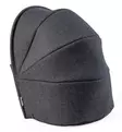 Sebra Kannettava Unipesä/Kantokassi 3-in-1 kuomulla dark Grey Melange wauva - Unipesät, unipussit ja kapalot - 101630009 - 10