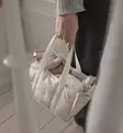 Sebra Säilytyslokerikko vaipoille ja hoitotarvikkeille morning beige wauva - Liinavaatteet ja suojat pinnasänkyyn - 801130009 - 10