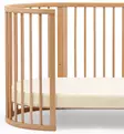 Stokke Sleepi V3 Muotolakana Pinnasänkyyn sunset yellow map wauva - Liinavaatteet ja suojat pinnasänkyyn - 683309 - 4