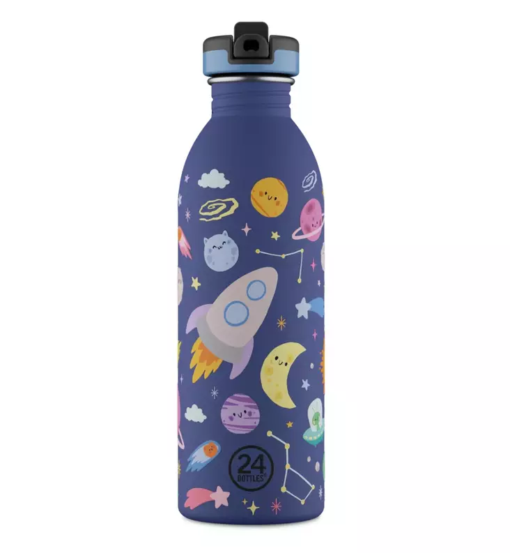 24_bottles_lasten_metallinen_pillipullo_wauva - Lasten mukit, nokkamukit ja pillimukit - 002099 - 1