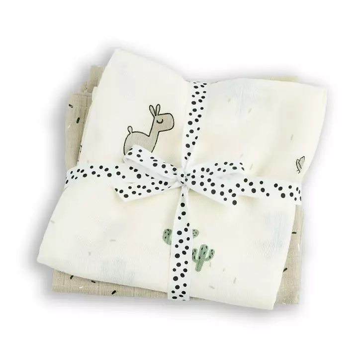 Done by Deer Swaddle Kapalo 2-pack Harsokapalo Harsoliina Wauva - Harsot ja kuolalaput - 3023289 - 1