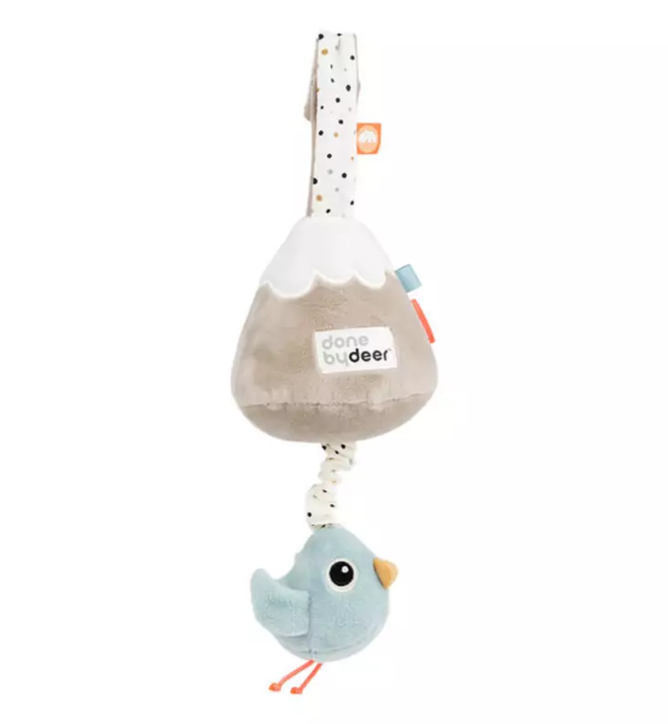 Done_by_Deer_Soittolelu_musical_toy_vaunulelu_Birdee_wauva - Sänkymobilet ja soittolelut - 4423859 - 1