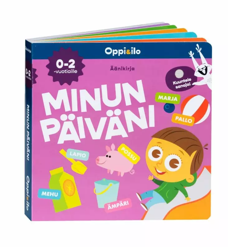 Oppi&Ilo_kuuntele_sanoja_=C3=A4=C3=A4nikirja_ensikirja_minun_p=C3=A4iv=
=C3=A4ni_wauva - Ensikirjat ja pehmokirjat - WS593129 - 1