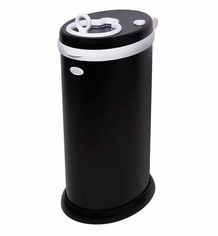 Ubbi_vaipparoskis_matte_Black_musta_wauva - Vaipparoskikset ja täyttöpussit - UB10039 - 1