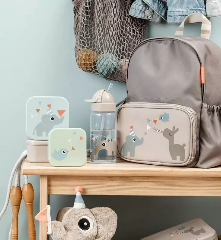 Done by Deer Lasten Pillipullo, 350 ml celebration sand wauva - Lasten mukit, nokkamukit ja pillimukit - 1026139 - 1