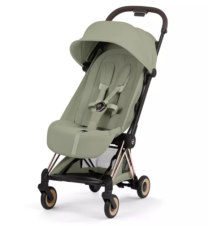 Cybex Coya Style Matkarattaat / Kaupunkirattaat rose gold sage green wauva - Matkarattaat - 526000639 - 1