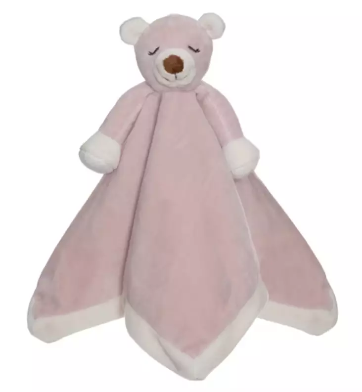 teddy_kompaniet_uniliina_nalle_vaaleanpunainen_wauva - Unilelut ja uniliinat - 64525009 - 1